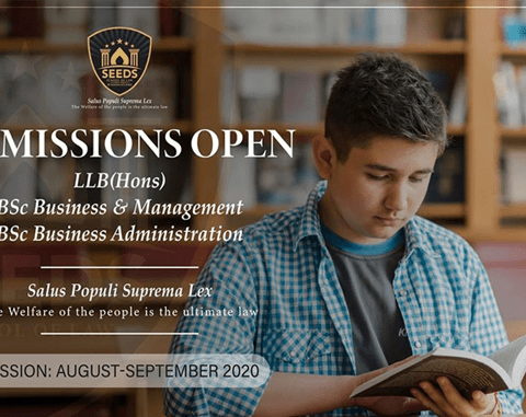 Admissions Open LLB (Hons)