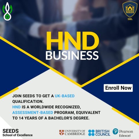 Grab The Opportunity Now JOIN SEEDS – FOR HND BUSINESS